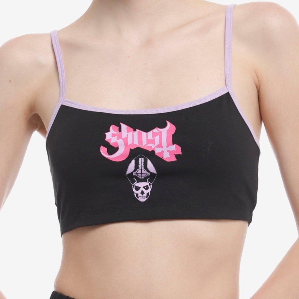 Ghost Band‎ Logo Bralette Hot Topic Papa Emeritus Nameless Ghouls